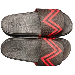 Step Shoe (কালো / লাল)