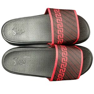 Step Shoe (কালো / লাল ০.১)